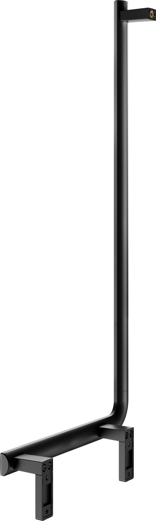 KEUCO AXESS Winkelgriff 90° rechts 520/1090 mm verchromt – Barrierefreier Halt für Bad und WC