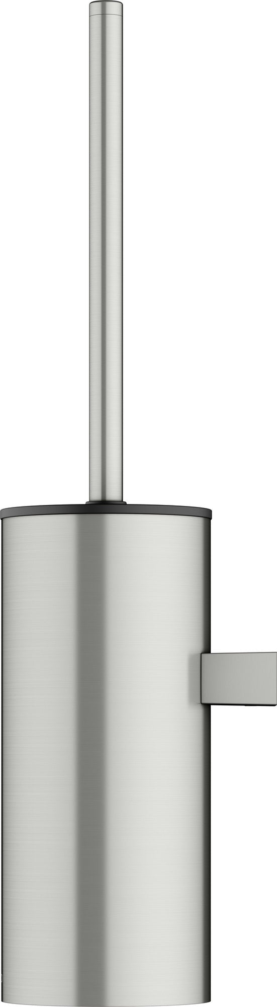 KEUCO Collection Moll Toilettenbürstengarnitur Wand verchromt/weiß – Wandmontage mit Deckel