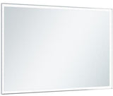 KEUCO Royal Lumos Lichtspiegel 700 x 650 mm, schwarz-eloxiert, LED-Beleuchtung