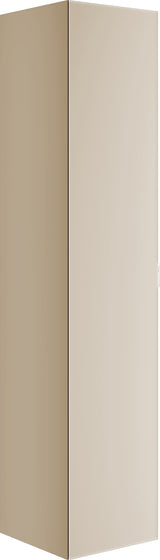 KEUCO Edition 11 Art Hochschrank mit Steckdose, 1-türig, links, 400 x 1800 x 360 mm, blue satin/Glas blue satin