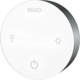 KEUCO iLook_move Kosmetikspiegel eckig 200 mm beleuchtet mit Wippschalter verchromt
