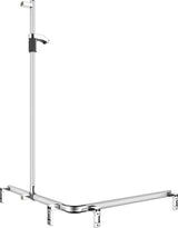 KEUCO AXESS Duschhandlauf 850 mm rechts mit Brausestange, silber-eloxiert