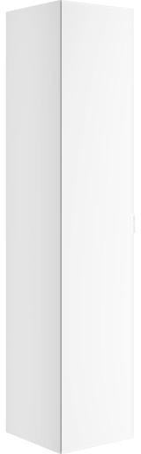 KEUCO Edition 11 Art Hochschrank mit Steckdose, 1-türig, links, 400 x 1800 x 360 mm, blue satin/Glas blue satin