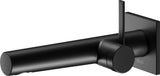 KEUCO IXMO Pure Einhebel-Waschtischmischer Unterputz, eckig, Ausladung 165 mm, schwarz matt