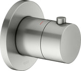 KEUCO IXMO Thermostatarmatur Unterputz rund verchromt – mit Sicherheitssperre bei 38 °C