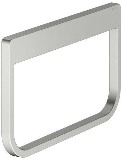 KEUCO Collection Moll Handtuchring 12721, verchromt, softcube-Design, Wandmontage