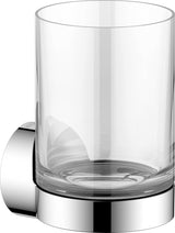 KEUCO REVA Glashalter 12850 mit Echtkristall-Glas – verchromt