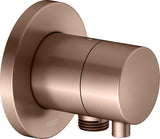 KEUCO IXMO Comfort Absperrventil Unterputz DN15 rund Messing gebürstet 59541