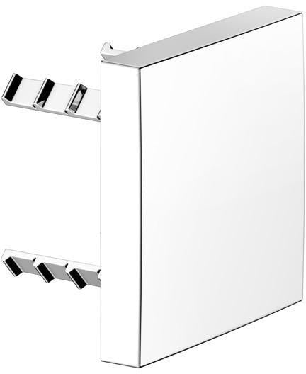KEUCO Abdeckblende Armaturenzubehör 59949 für Rohrunterbrecher, rund, verchromt, 90 mm