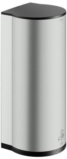 KEUCO PLAN Sensor-Desinfektionsmittelspender – Elektronischer Wandspender Edelstahl-finish/Schwarz