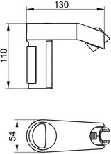 KEUCO AXESS Brausehalter 35010 höhenverstellbar schwarz matt – flexible Duschkopfhalterung
