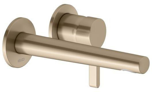 KEUCO Edition 400 Einhebel-Waschtischmischer Unterputz, Ausladung 197 mm, Bronze gebürstet