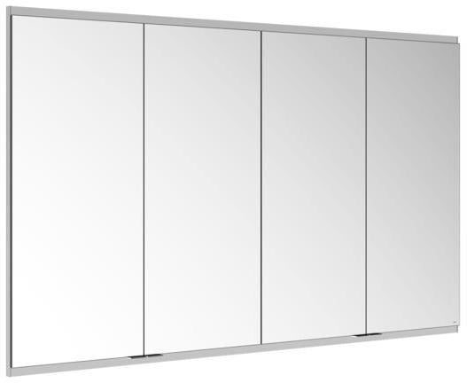 KEUCO Royal Modular 2.0 Spiegelschrank, unbeleuchtet, Wandeinbau, 1600 x 700 x 120 mm, silber-eloxiert