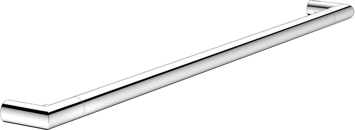 KEUCO REVA Badetuchhalter 600 mm verchromt mit integriertem Haken – Wandmontage