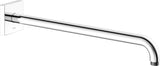 KEUCO Brausearm Edition 300, Wandanschluss, 300 mm, verchromt – Eckige Form, Metall