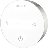KEUCO iLook_move Kosmetikspiegel eckig 200 mm beleuchtet mit Wippschalter verchromt