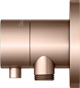 KEUCO IXMO Comfort Absperrventil Unterputz DN15 rund Messing gebürstet 59541