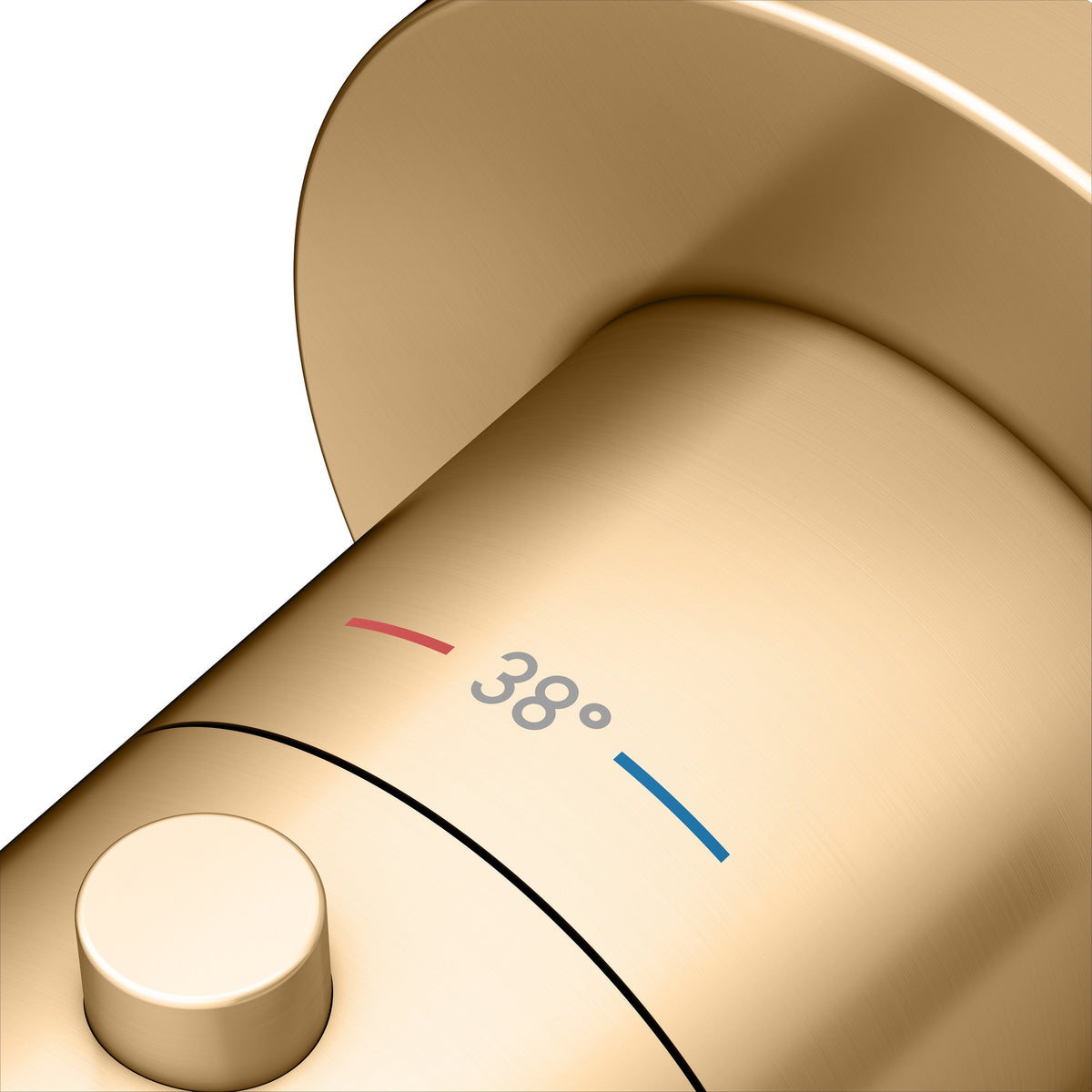KEUCO IXMO Thermostatarmatur Unterputz rund verchromt – mit Sicherheitssperre bei 38 °C