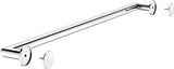 KEUCO REVA Badetuchhalter 600 mm verchromt mit integriertem Haken – Wandmontage
