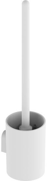 Keuco Toilettenbürstengarnitur SMART.2 Wandmodell verchromt/weiß – Wandmontage, Kunststoff
