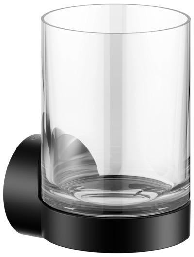 KEUCO REVA Glashalter 12850 mit Echtkristall-Glas – verchromt