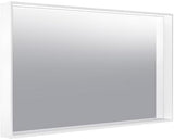 KEUCO X-Line Lichtspiegel 460x850mm anthrazit – LED, Touch-Sensor, A++