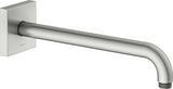 KEUCO Brausearm Edition 300, Wandanschluss, 300 mm, verchromt – Eckige Form, Metall