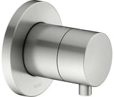 KEUCO IXMO Comfort Absperrventil Unterputz DN15 rund Messing gebürstet 59541