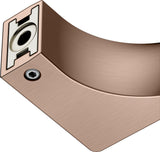 KEUCO Edition 11 Haltegriff 300 mm verchromt – Wandmontage, eckiges Design