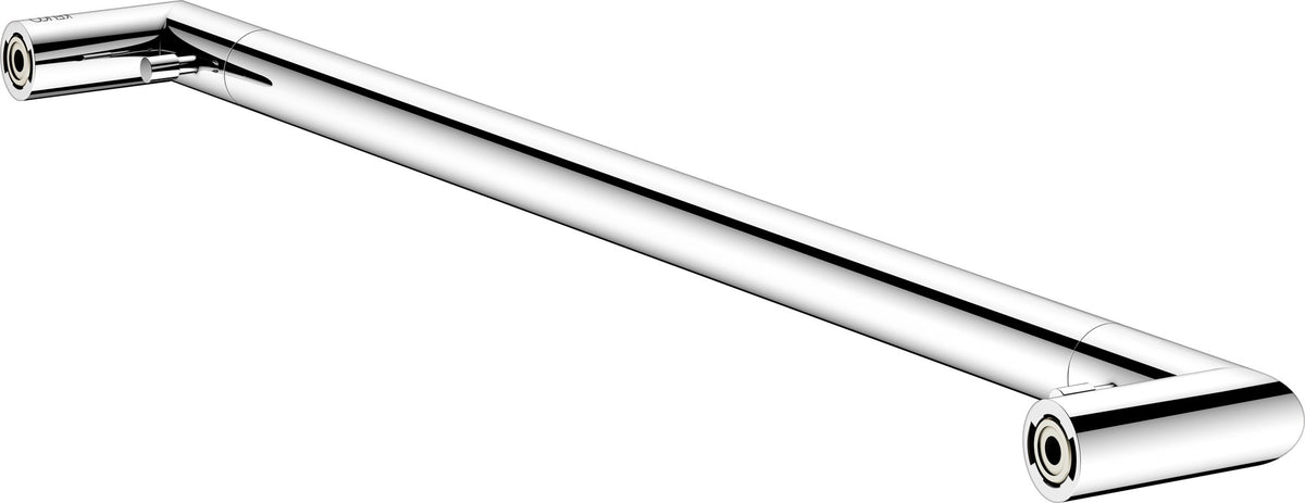 KEUCO REVA Badetuchhalter 600 mm verchromt mit integriertem Haken – Wandmontage