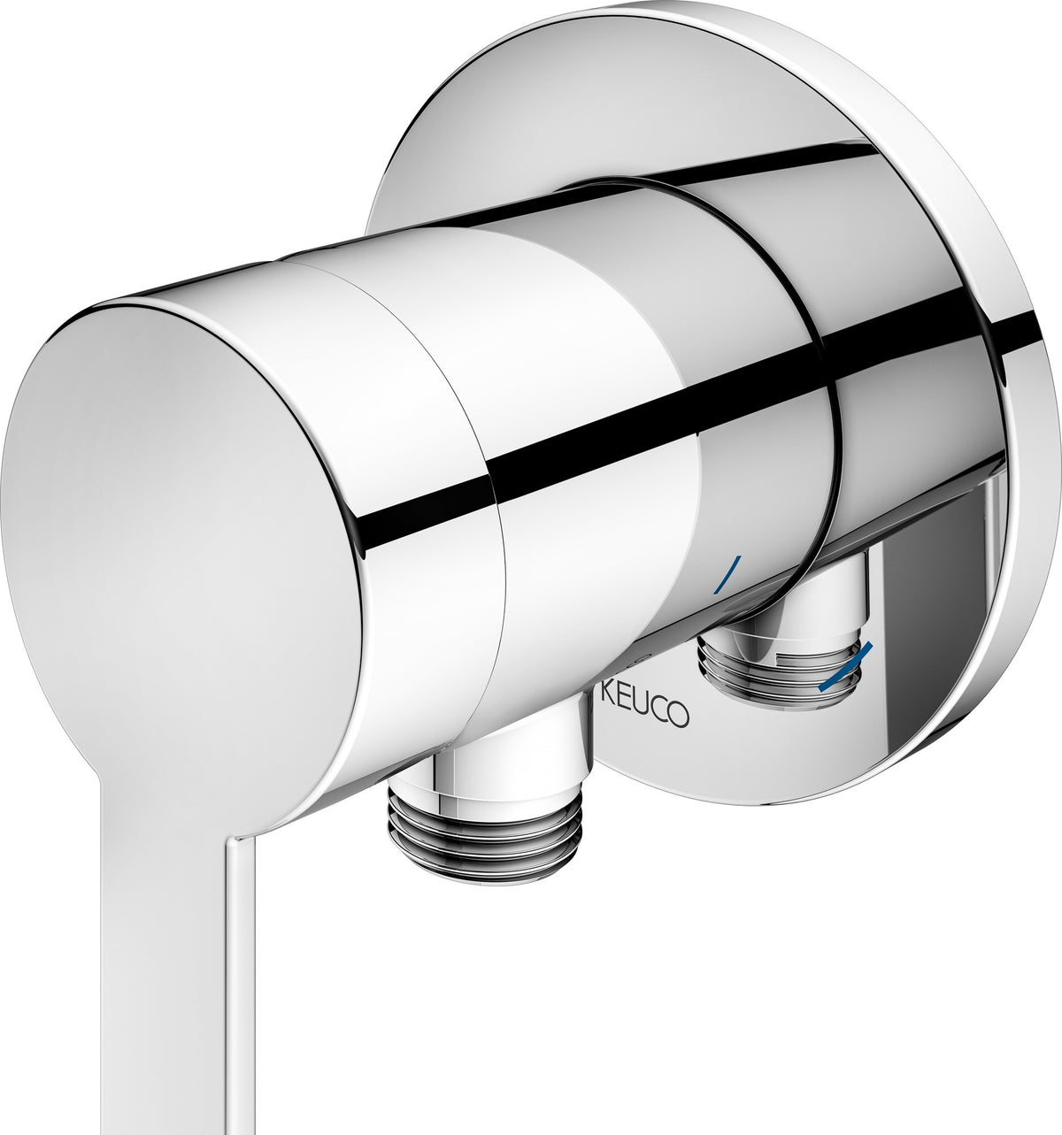 KEUCO IXMO_solo UP Wandanschlussbogen mit Schlauchanschluss DN15 – Unterputz-Funktionseinheit