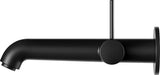 KEUCO IXMO Einhebel-Waschtischmischer Unterputz, rund, Ausladung 165 mm, schwarz matt