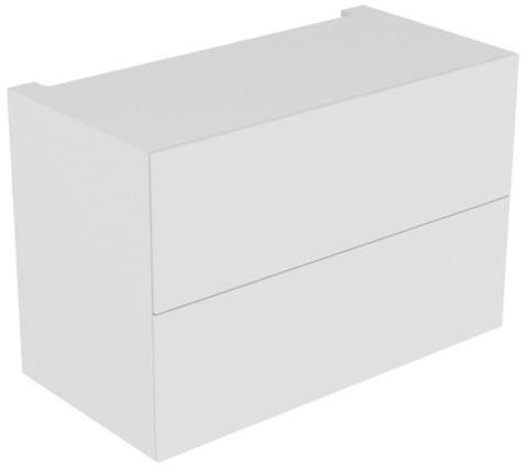 KEUCO Edition 11 Unterschrank 1050 mm, 2 Auszüge, anthrazit/Glas anthrazit