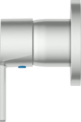 KEUCO Plan Blue Unterputz Einhebelmischer Aluminium-Finish – Fertigmontageset