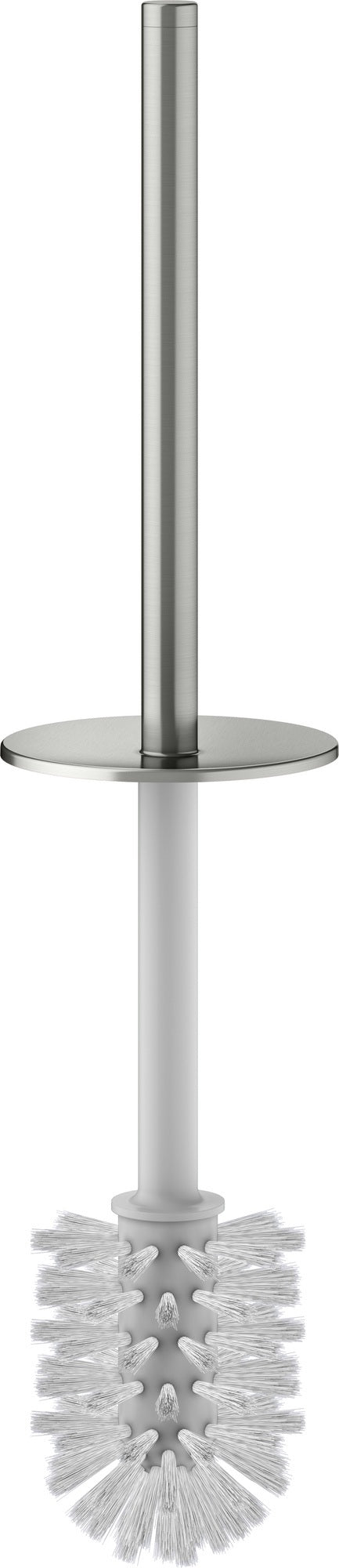 KEUCO Ersatz-Toilettenbürste zu 12764 – Griff & Deckel, Messing gebürstet/anthrazit