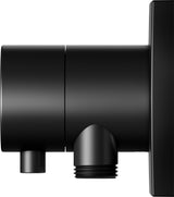 KEUCO IXMO Comfort 2-Wege Umstellventil eckig Bronze gebürstet mit Schlauchanschluss