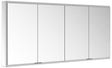 KEUCO Royal Modular 2.0 Spiegelschrank 1600 mm, unbeleuchtet, 4 Türen, silber-eloxiert