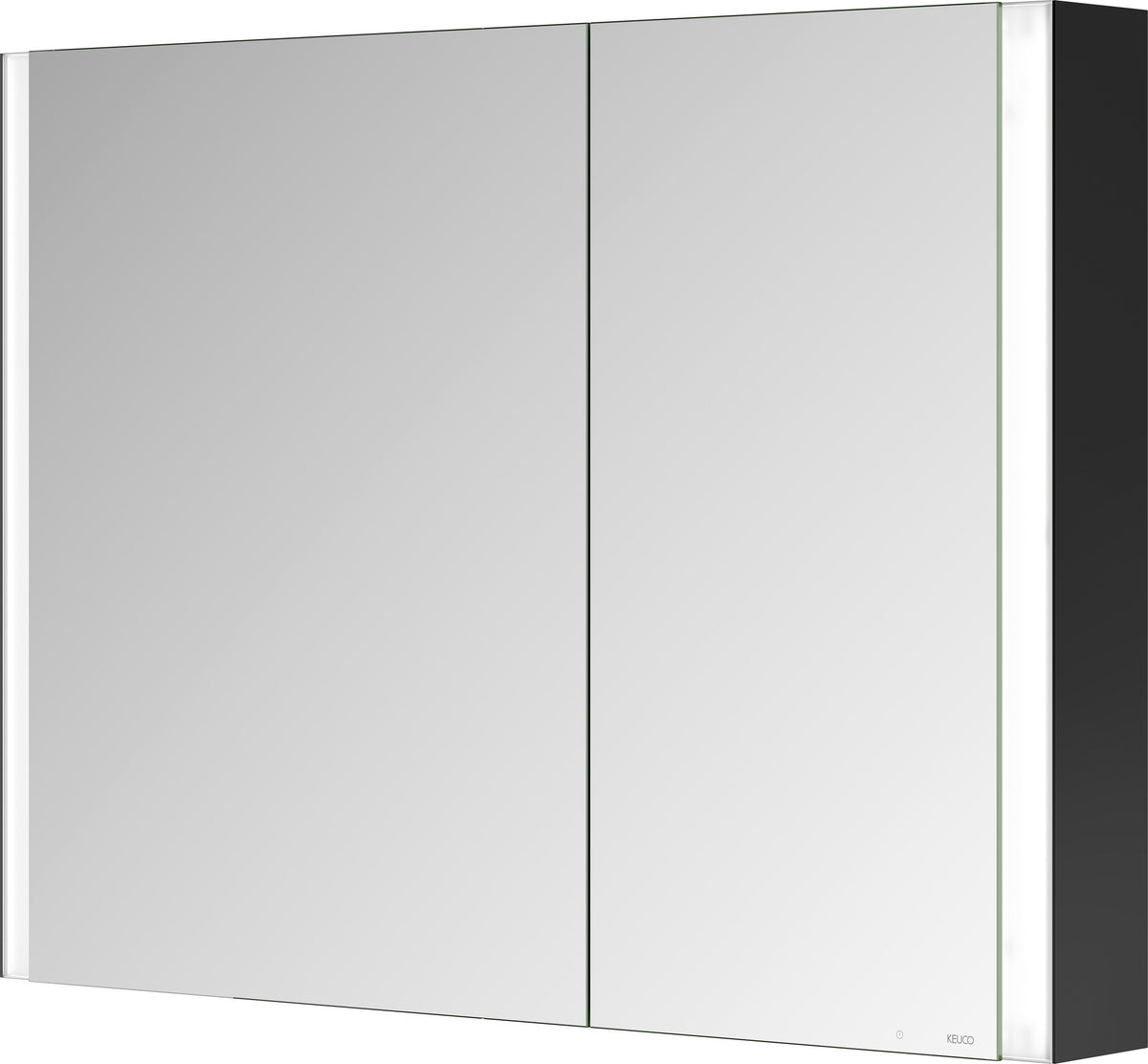 KEUCO Somaris Spiegelschrank 1000 x 710 x 128 mm – verspiegelt, Wandvorbau