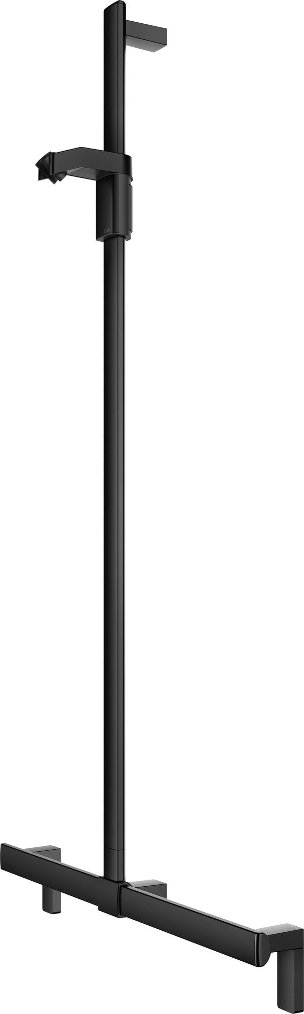 KEUCO Duschhandlauf AXESS 35014, silber-eloxiert, 1000/1301 mm, mit Brausestange