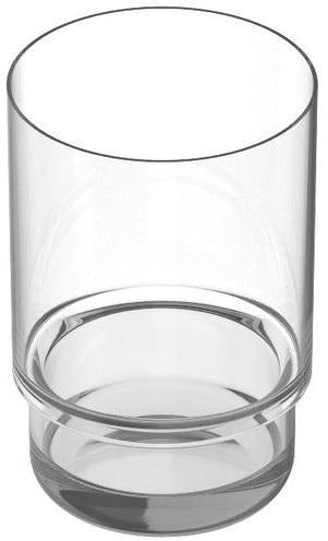 KEUCO Zahnputzbecher Collection Moll aus Echtkristall-Glas – Klar, ohne Halter