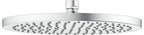 rund / aluminium-finish / keine Angabe