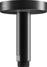 KEUCO Brausearm Elegance 51688, Deckenanschluss, 100 mm, verchromt – Rundes Design für die Deckenmontage
