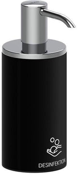 Keuco Desinfektionsmittelspender PLAN Tischmodell verchromt/schwarz – 250 ml, 1 ml/Hub