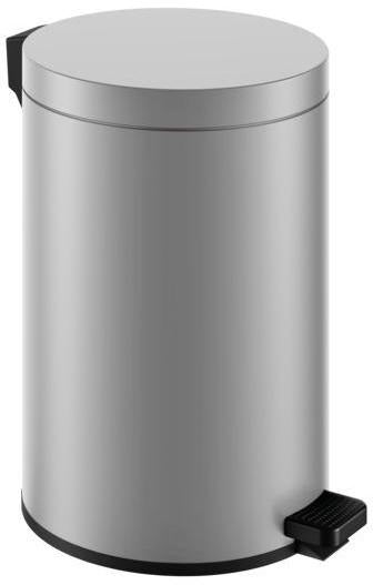 KEUCO Abfallbehälter Universalartikel 04988 Chrom-finish – 5 Liter, Edelstahl, Standmodell