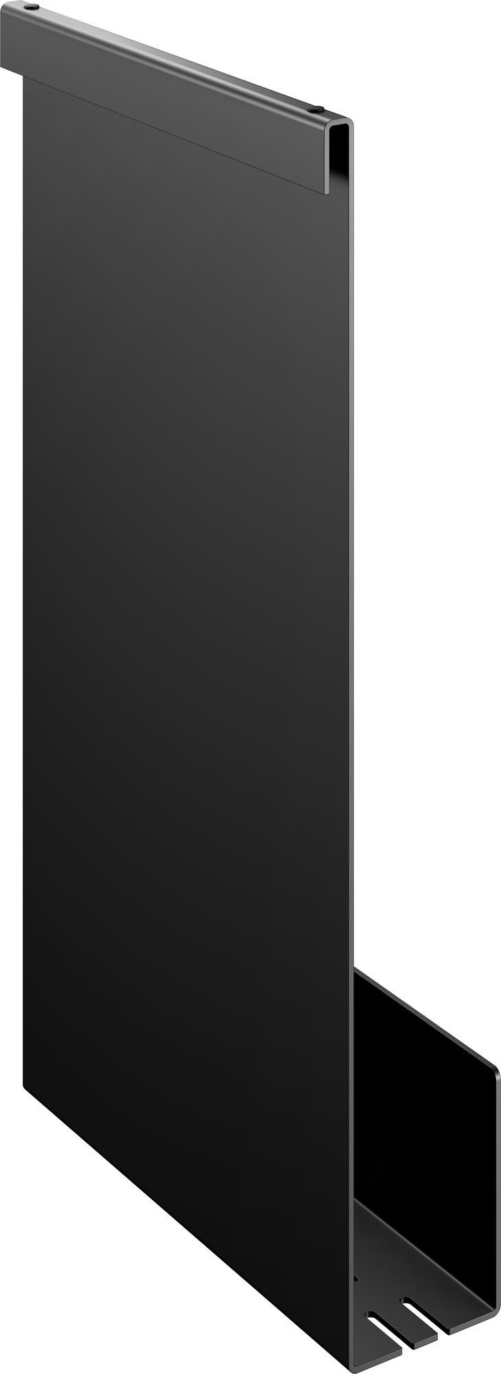 KEUCO Duschablage 24951 einhängbar 320 x 600 x 90 mm schwarz matt mit Haken