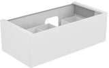 KEUCO Edition 11 Waschtischunterbau 1050 mm anthrazit Glas mit Push-Open-Funktion