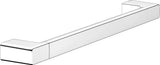 KEUCO Collection Moll Badetuchhalter 400 mm verchromt – Wandmontage, eckige Form, 1 Stange