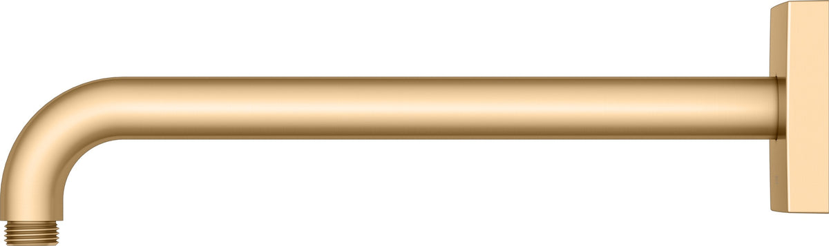 KEUCO Brausearm Edition 300, Wandanschluss, 300 mm, verchromt – Eckige Form, Metall
