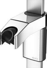 KEUCO Duschhandlauf AXESS 35014, silber-eloxiert, 1000/1301 mm, mit Brausestange