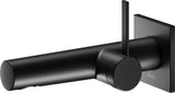 KEUCO IXMO Pure Einhebel-Waschtischmischer Unterputz, eckig, Ausladung 165 mm, schwarz matt